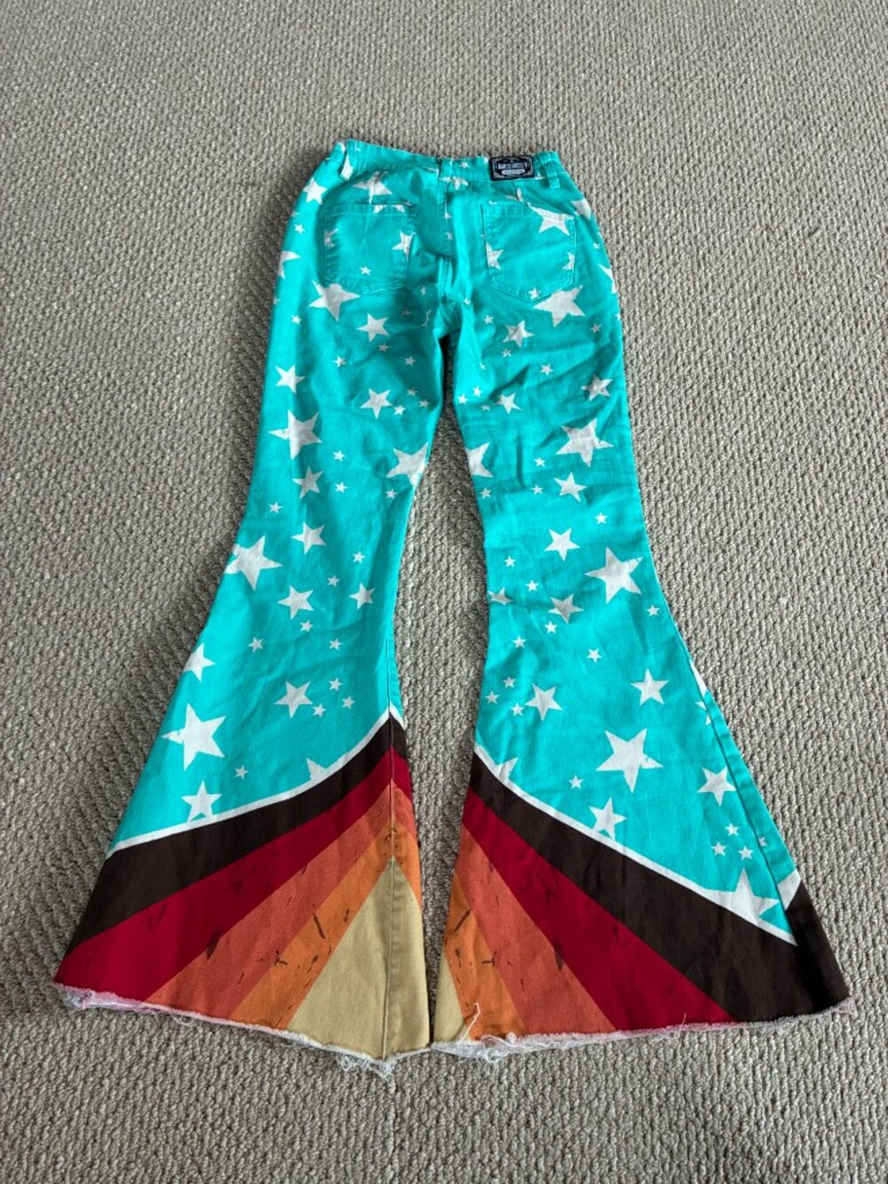 Ranch Dressn Size 4 Fancy Flare Pants - Picture 7 of 8